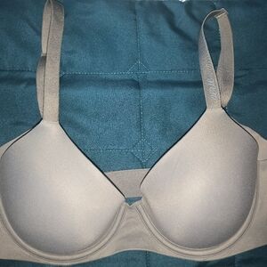 Smoothez by Aerie Size 34C Shell Gray Full Coverage Lightly Lined Bra. Only